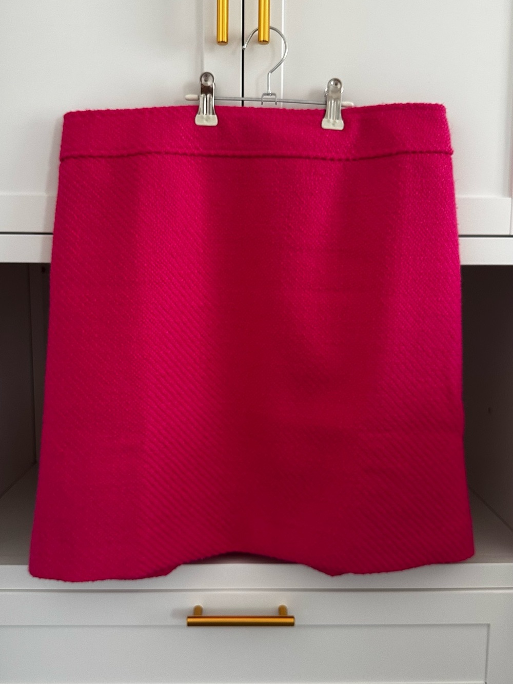 J. Crew Fuchsia A-Line Skirt